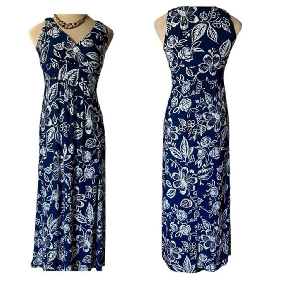 Chaps Maxi Dress Size M